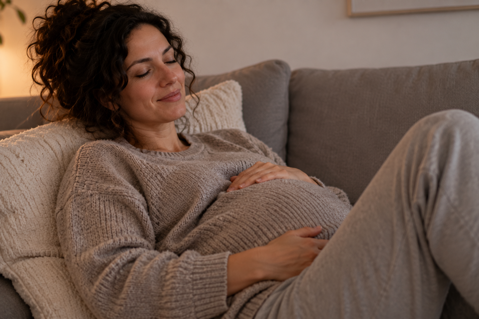 Alleingeburt zu Hause: Entspannter hätte es kaum sein können
